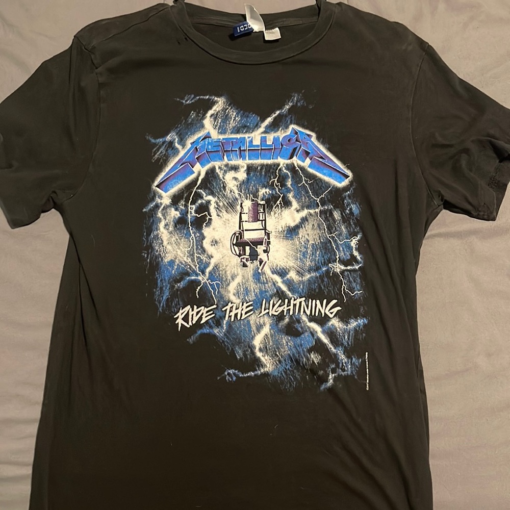 VINTAGE metallic shirt